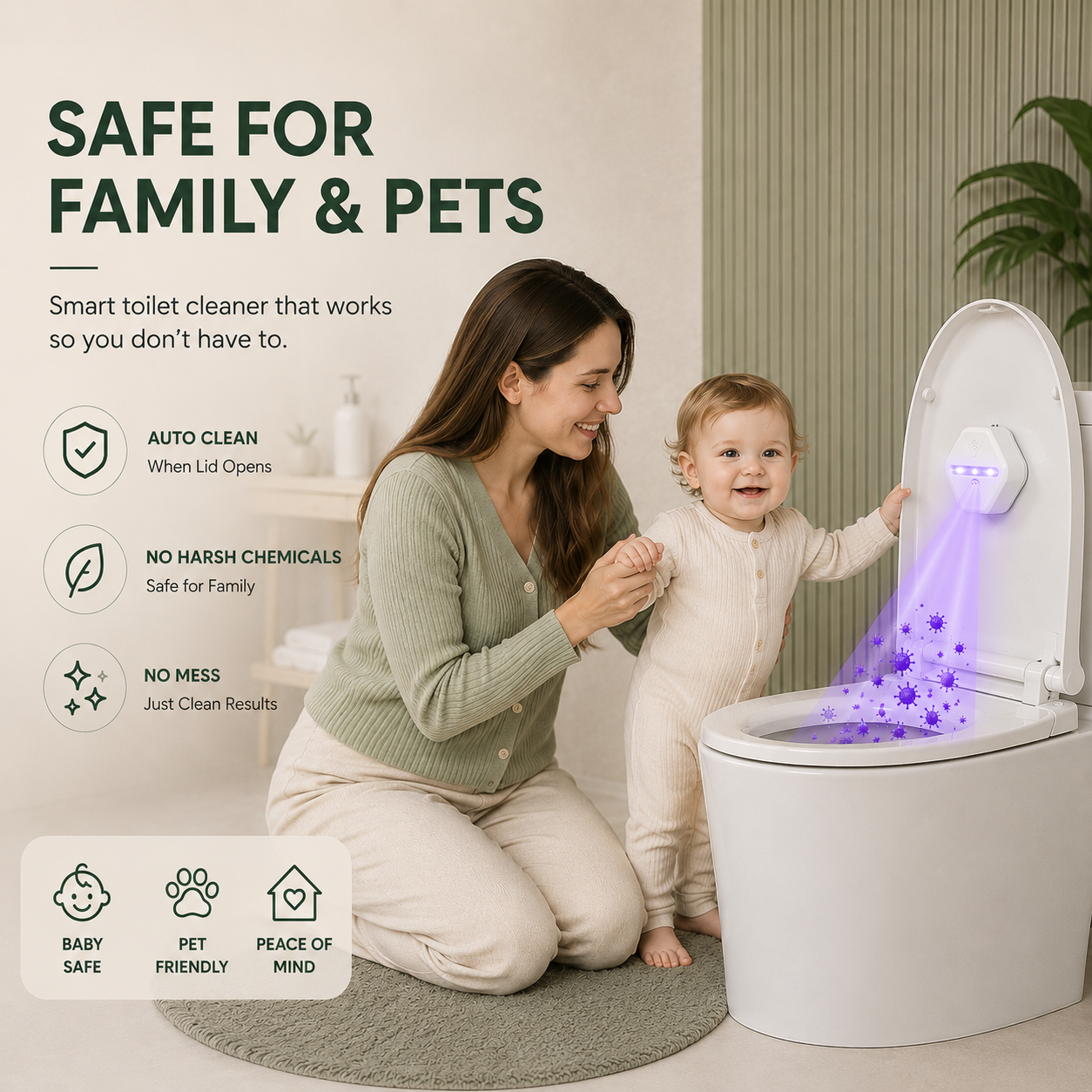 PureLume™ UV-C Toilet Hygiene System